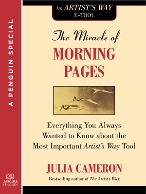 cover image of The Miracle of Morning Pages